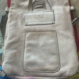 Patricia Nash Cream Backpack